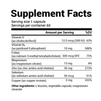 Doctor Berg UK Zinc with Magnesium, Vitamin D3 and Selenium – 60 Capsules