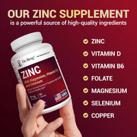 Doctor Berg UK Zinc with Magnesium, Vitamin D3 and Selenium – 60 Capsules