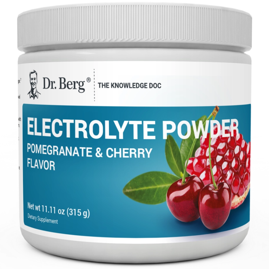 Doctor Berg UK Electrolyte Powder Pomegranate - Cherry, 50 Servings