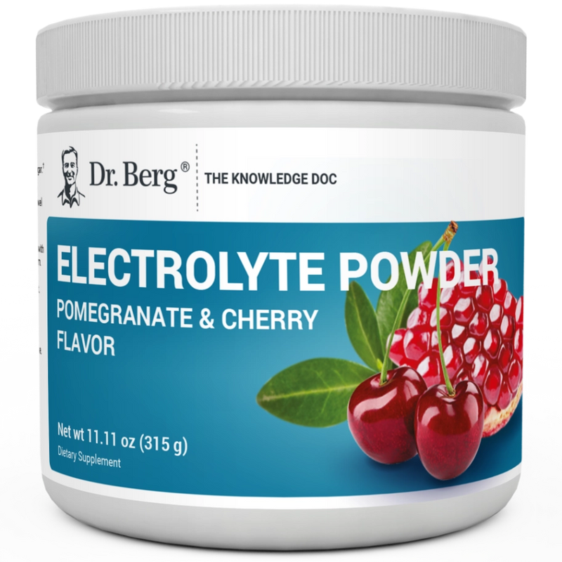 Doctor Berg UK Electrolyte Powder Pomegranate - Cherry, 50 Servings