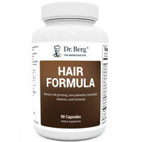 Doctor Berg UK Hair Formula with Biotin, Vitamins, Minerals and Botanicals – 90 Capsules