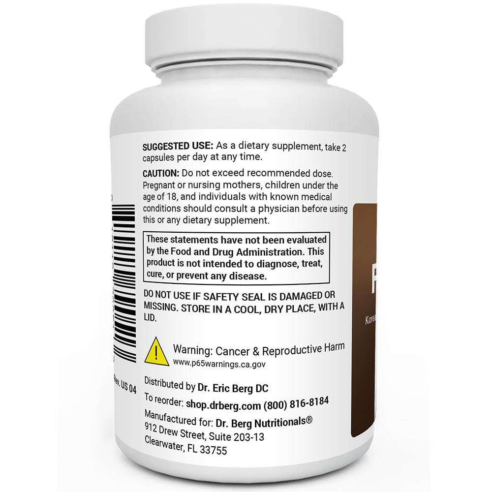 Doctor Berg UK Hair Formula with Biotin, Vitamins, Minerals and Botanicals – 90 Capsules