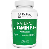 Doctor Berg UK Natural Vitamin B1+ with Allithiamine and B-Complex, 60 Capsules