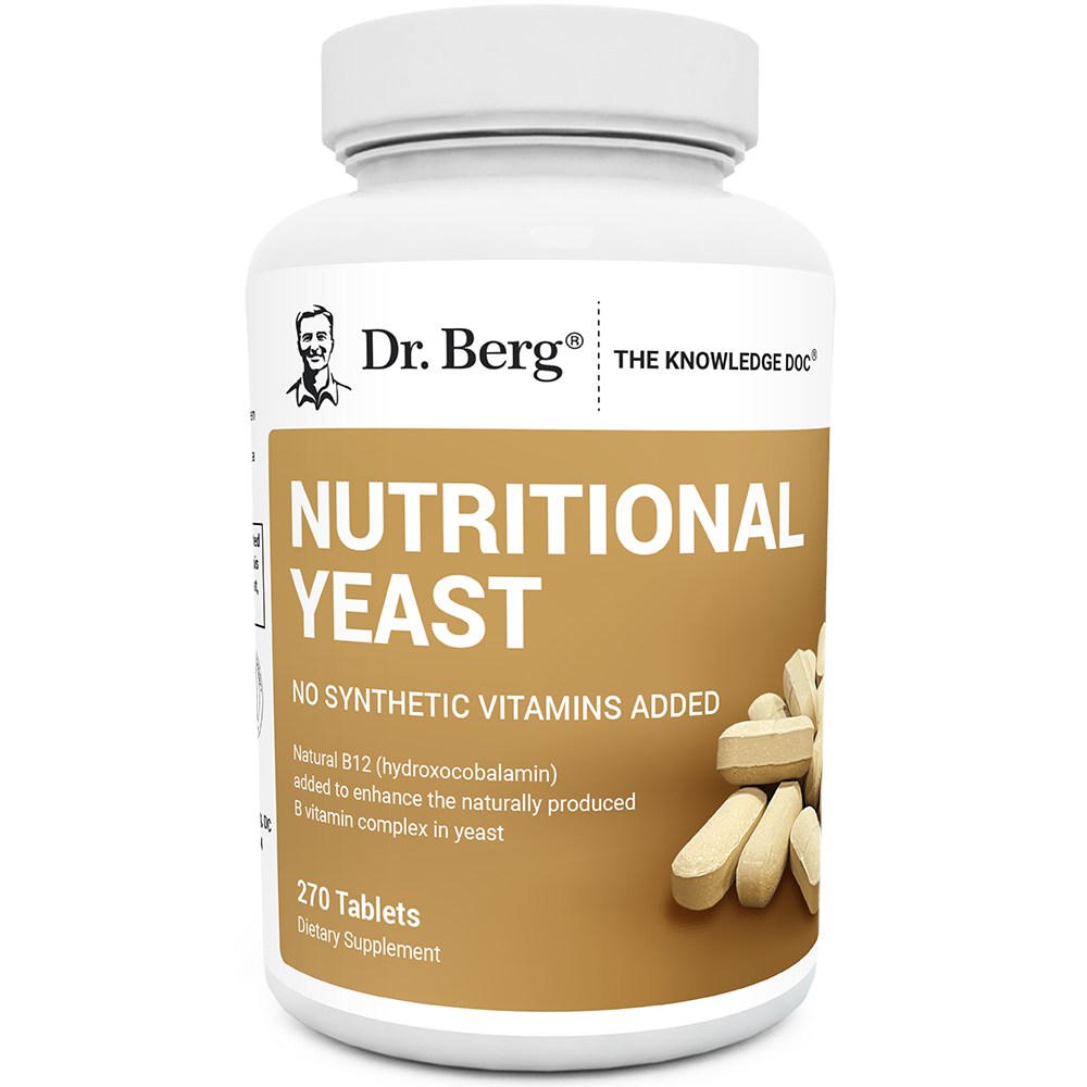 Doctor Berg UK Nutritional Yeast, 270 Tablets