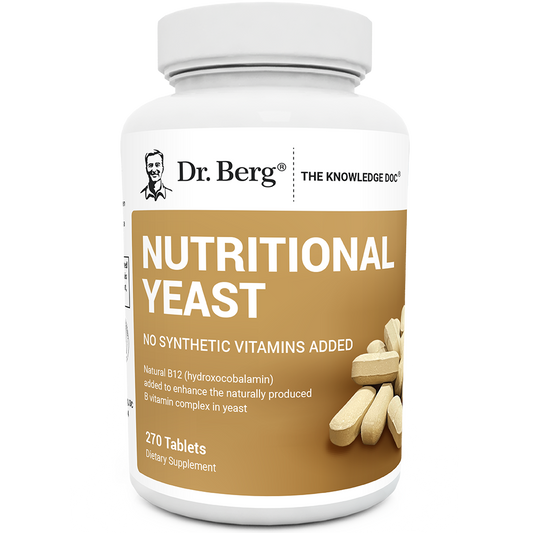 Doctor Berg UK Nutritional Yeast, 270 Tablets