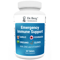 Doctor Berg UK Emergency Immune Support with Zinc and Vitamin D, 60 Tablets